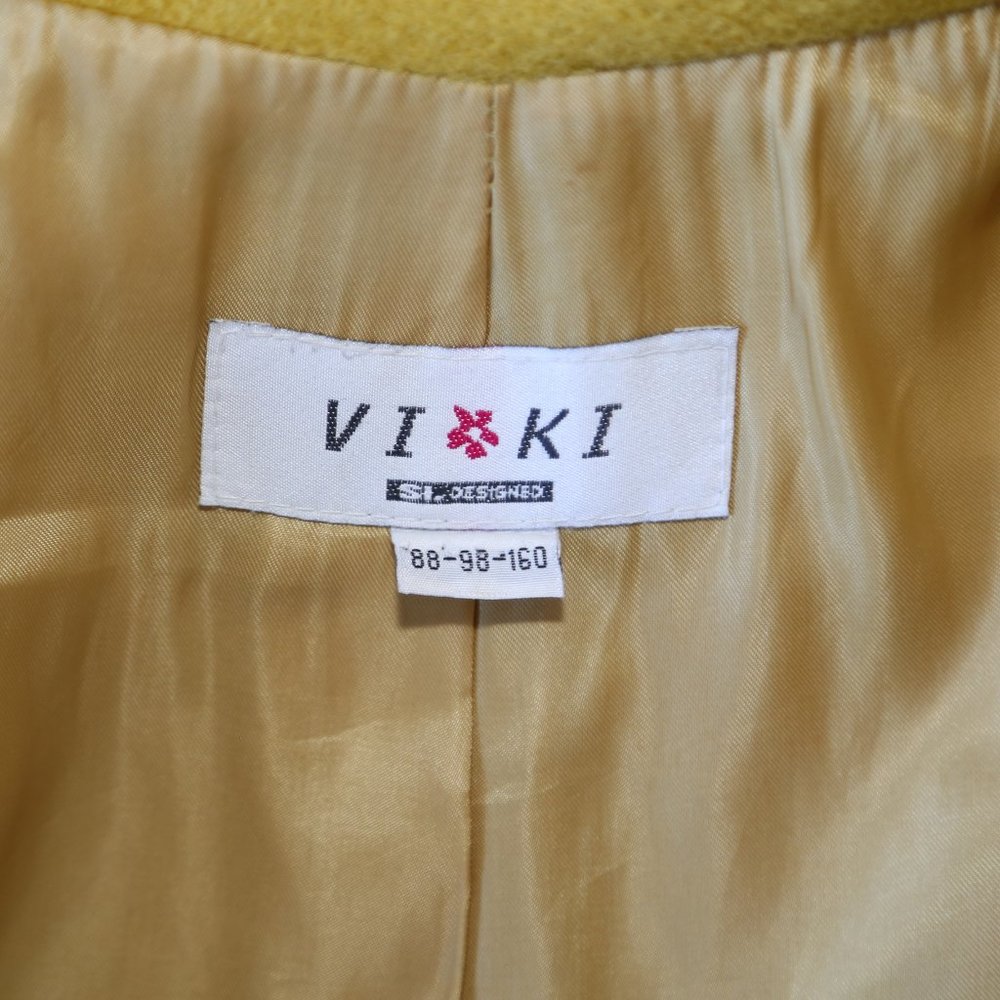 VIKI 100% wool long coat - Picture 5 of 6